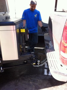 Locked & Loaded! hitch is complete. Intimidating at first, but not that hard! Will take several drills to get it down just right!